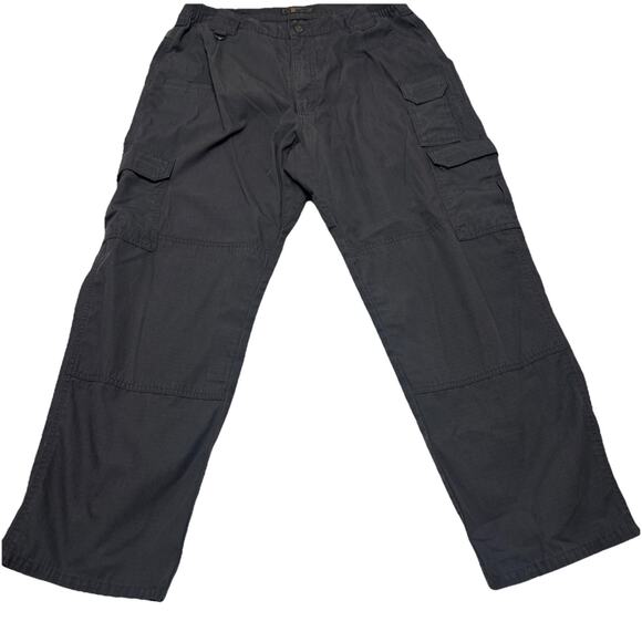 5.11 Tactical Series Pants Mens 36x30 Gray Ripstop Cargo Utility Outdoor Work - Picture 1 of 7